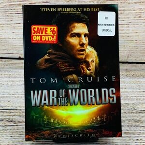 War of the Worlds [2005 DVD Widescreen] Steven Spielberg Tom Cruise Sci-Fi Movie